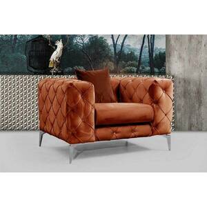 Design fotel Rococo narancssárga kép