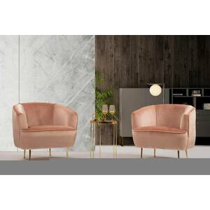 Design fotel Fedella rózsaszín kép