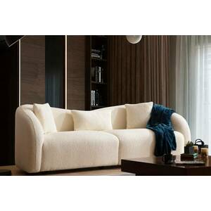 Design 3-személyes kanapé Wiley 236 cm krém kép