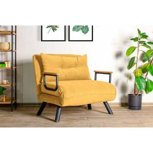 Design összecsukható szék Hilarius mustár kép