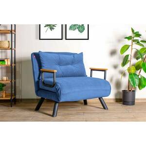 Design összecsukható szék Hilarius kék kép