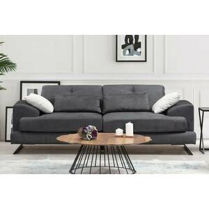 Design 3 személyes kanapé Heimana 225 cm antracit kép