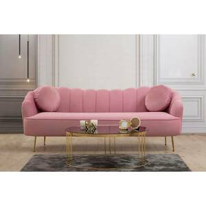 Design 3 személyes kanapé Adalia 215 cm órózsaszín kép