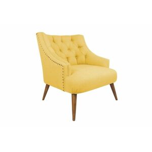 Design fotel Laraine sárga kép