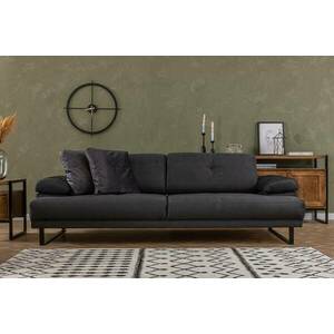 Design 3 személyes kanapé Vatusia 239 cm antracit kép