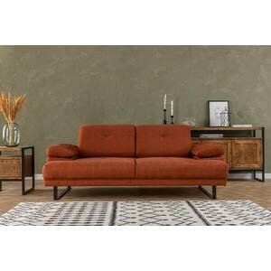 Design kanapé Vatusia 199 cm narancssárga kép