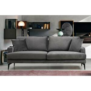 Design 3 személyes kanapé Fenicia 205 cm szürke kép