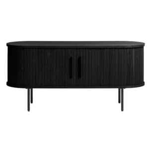 Design TV asztal Vasiliy 120 cm fekete tölgy kép