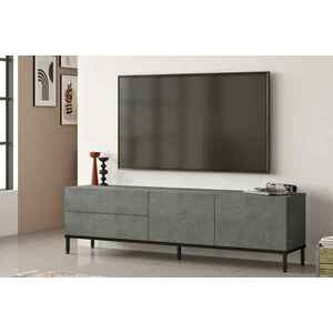 Design TV asztal Ulysse 170, 3 cm ezüst kép
