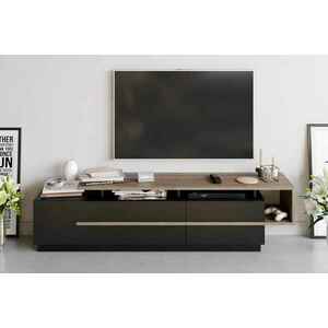 Design TV asztal Panos 180 cm fekete kép