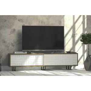 Design TV asztal Barid 180 cm fehér tölgy kép