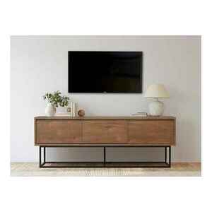 Design TV asztal Balwina 140 cm dió utánzata kép