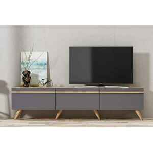 Design TV asztal Abhilasha 180 cm antracit kép