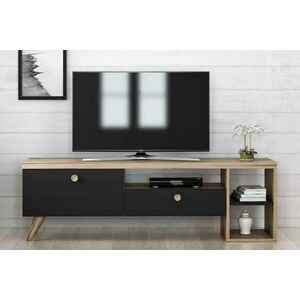 Design TV asztal Ximena 150 cm fekete kép