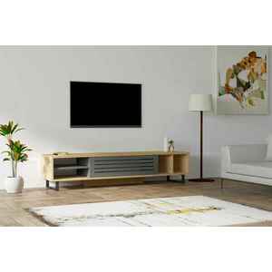 Design TV asztal Xiomara 160 cm antracit kép