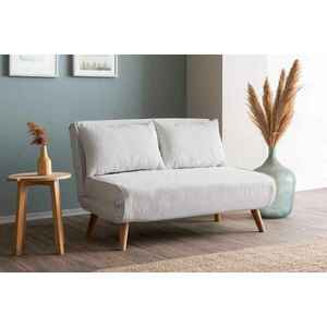 Design összecsukható kanapé Felicitas II 120 cm krém kép