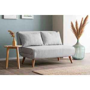 Design összecsukható kanapé Felicitas 120 cm szürke kép
