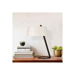 Design asztali lámpa Kaavia 55 cm fehér / fekete kép