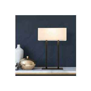 Design asztali lámpa Kaavia 52 cm fehér / fekete kép
