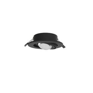 MEGATRON LED-es süllyesztett reflektor Planex Powerlens, 4, 8 W, fekete kép