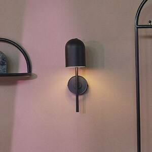 AYTM Luceo fali lámpa, fekete, konnektorral kép