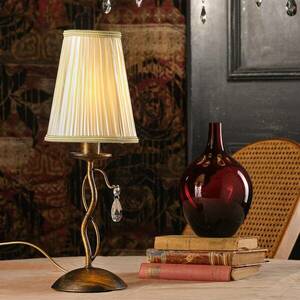 Delia asztali lámpa, bronz színű, vas, magasság 42 cm, Ø 15 cm kép