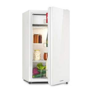 Klarstein Luminance Frost, hűtőszekrény, 91 liter, E energiahatékonysági osztály, zöldség rekesz, 2 üvegpolc, fehér kép