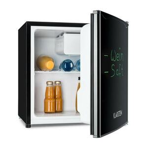 Klarstein Spitzbergen Aca, hűtőszekrény fagyasztóval, 46 liter, E energiahatékonysági osztály, fekete kép