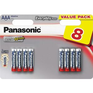 8 elemek PANASONIC AAA 1, 5 V mikro kép