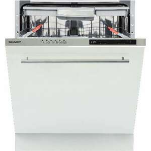 Sharp QW-NI1EI45EX-EU Beépíthető mosogatógép, 15 teríték, 6 progr... kép