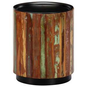 vidaXL tömör újrahasznosított fa dohányzóasztal 38 x 45 cm kép
