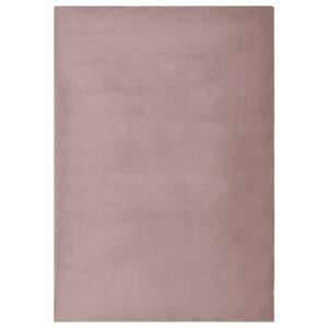 vidaXL fakó-rózsaszín műnyúlszőr szőnyeg 180 x 270 cm kép