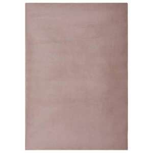 vidaXL fakó-rózsaszín műnyúlszőr szőnyeg 200 x 300 cm kép