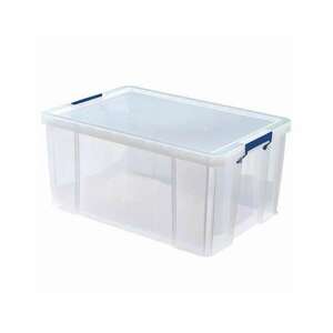 Tároló doboz, műanyag 70 liter, fellowes® prostore átlátszó kép
