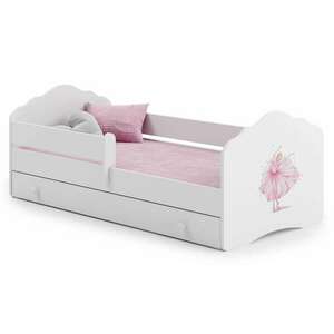 Kobi Fala Ifjúsági ágy matraccal és ágyneműtartóval - fehér - Több... kép