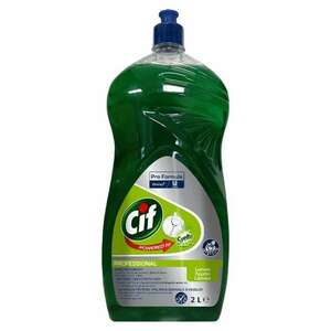 Cif Professional Dishwash folyékony kézi mosogatószer Citrom 2l kép