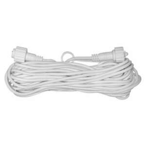 Hosszabbító kábel sorolható Profi fényfüzérekhez, fehér, 10 m, kü... kép