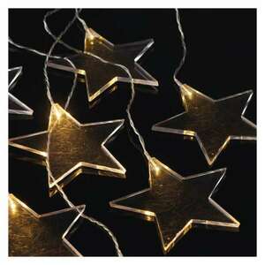 LED karácsonyi fényfüggöny – csillagok, 45x84 cm, kültéri és belt... kép