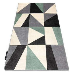 ALTER szőnyeg Fiori Geometriai, háromszögek, négyszögletes zöld 160x220 cm kép