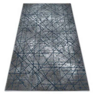 Akril valencia szőnyeg 3949 INDUSTRIAL szürke / kék 80x150 cm kép