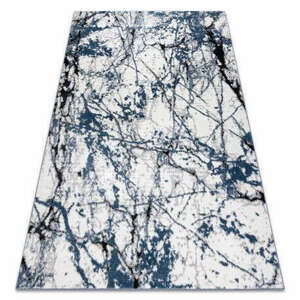 Modern COZY szőnyeg 8871 Marble, Márvány - kék 140x190 cm kép