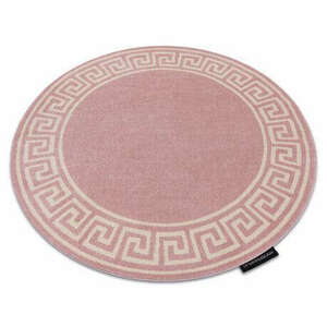 HAMPTON szőnyeg Grecos kör rózsaszín kör 140 cm kép