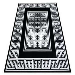 Modern GLOSS szőnyeg 6776 85 elegáns, görög fekete / elefántcsont... kép