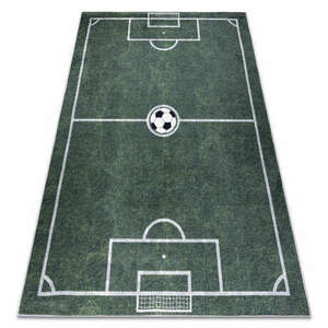 BAMBINO 2138 mosható szőnyeg Pálya, foci gyerekeknek csúszásgátló - zöld 180x270 cm kép