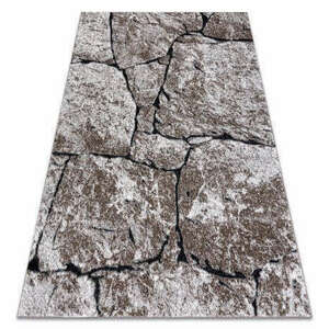 Modern COZY szőnyeg 8985 Brick útburkoló tégla, kő - barna 120x170 cm kép