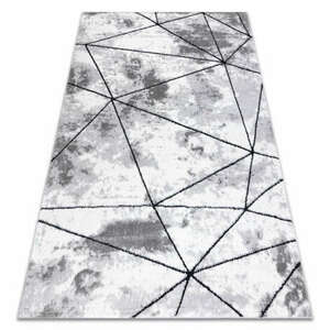 Modern COZY szőnyeg Polygons, Geometriai, háromszögek - szürke 120x170 cm kép