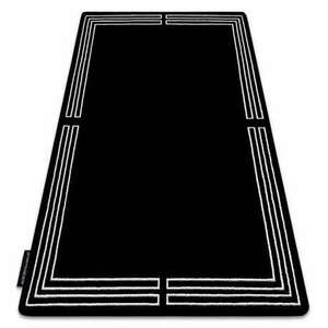 HAMPTON szőnyeg Chick keret fekete 120x170 cm kép