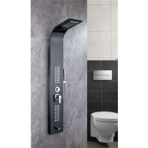 Hidromasszázs zuhanypanel BW0602 fekete kép