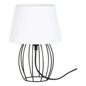 Merano asztali lámpa E27-es foglalat, 1 izzós, 25W fekete-fehér kép