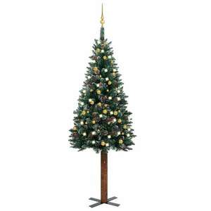 vidaXL karácsonyfa LED-ekkel 210 cm kép